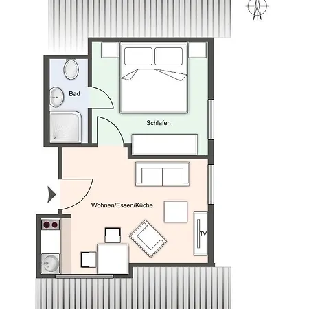 Schmucke-huus-appartement-2 *